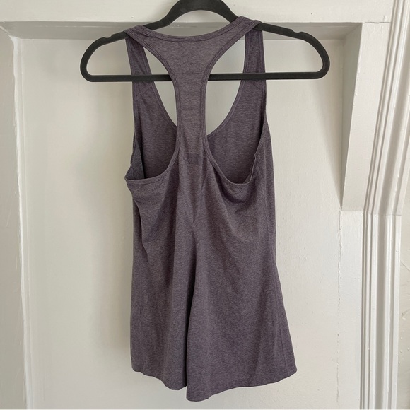 The North Face FlashDry racerback tank top in  purple. Size XS. Womens - Picture 4 of 4